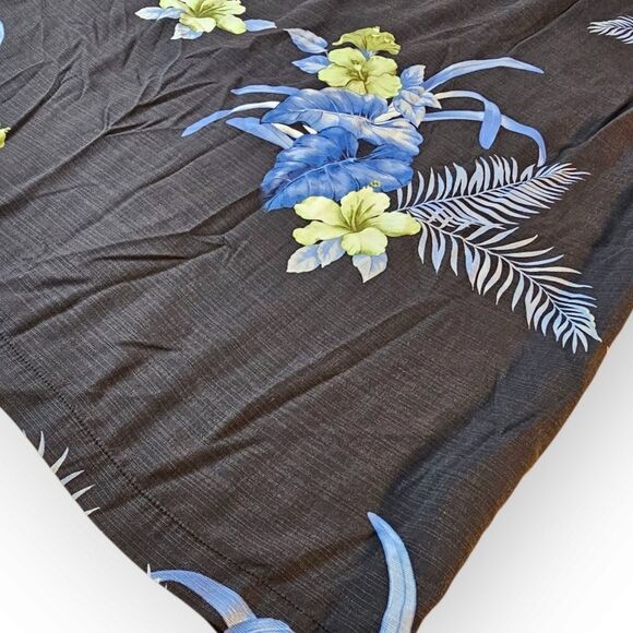 Tommy Bahama SILK Button Down Island Fit Floral Shirt Medium - Picture 5 of 6